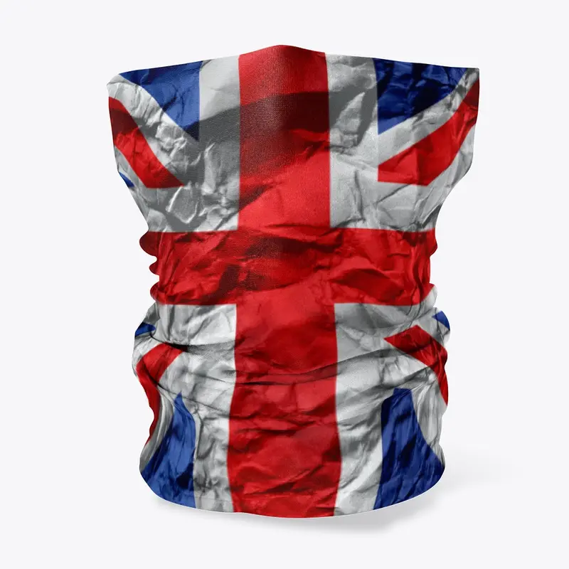 Neck Gaiter uk flag zero